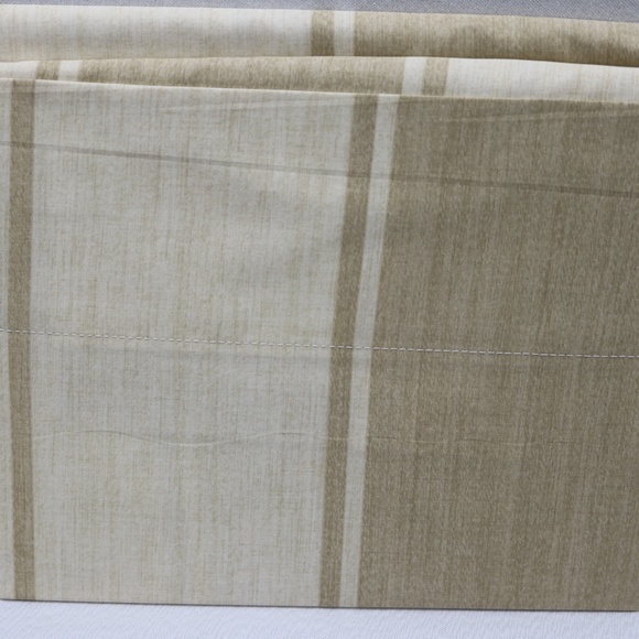 RALPH LAUREN VILLA CAMELIA STRIPE TWIN FLAT SHEET - CREAM - Picture 3 of 4